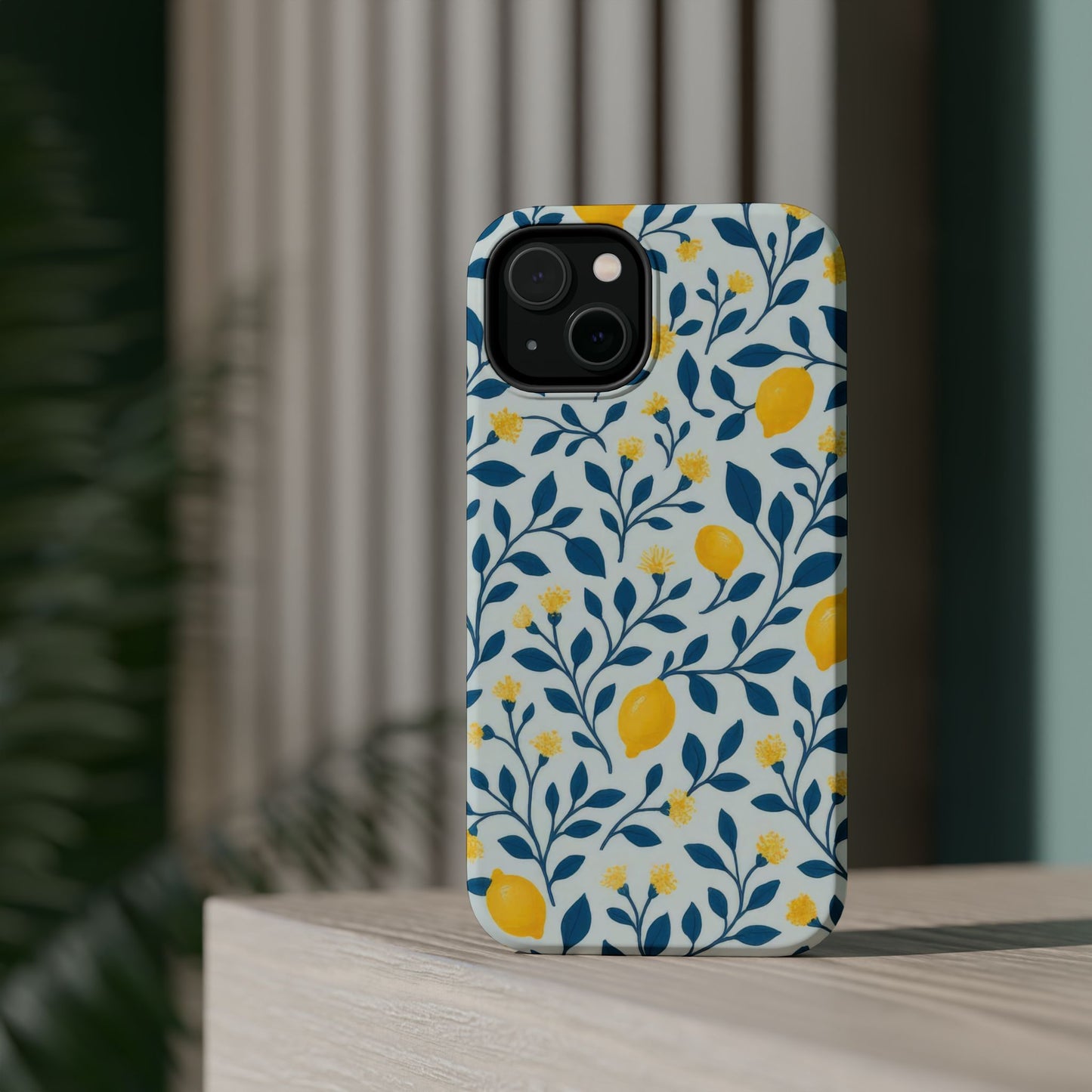 Phone Case — Lemon Branch Magnetic Impact-Resistant Case IPhone Case For Girl,Summer Vibes.