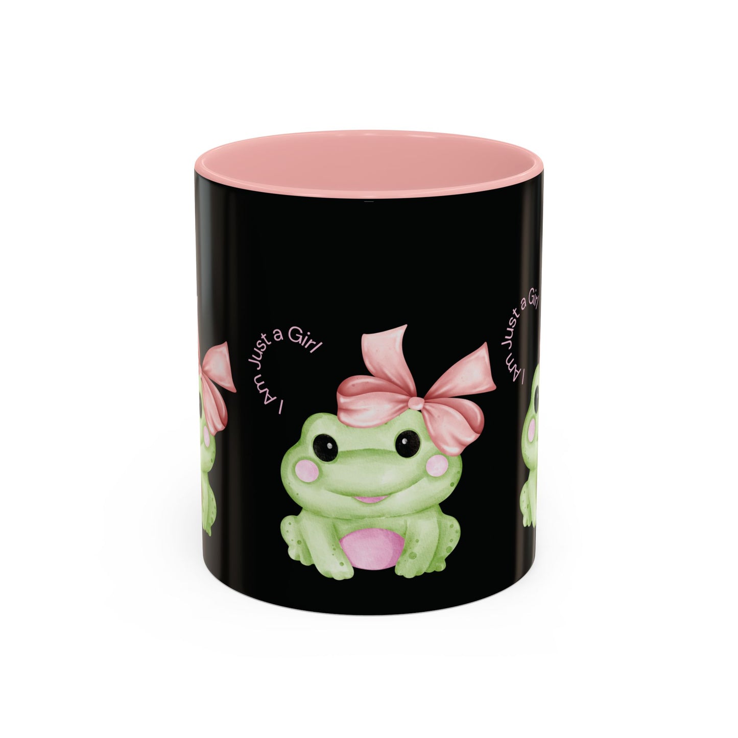 Cute Frog Accent Coffee Mug - Perfect for Girls, Gift for Coffee Lovers, Funny Frog Mug, Animal Lover Gift, Office Mug