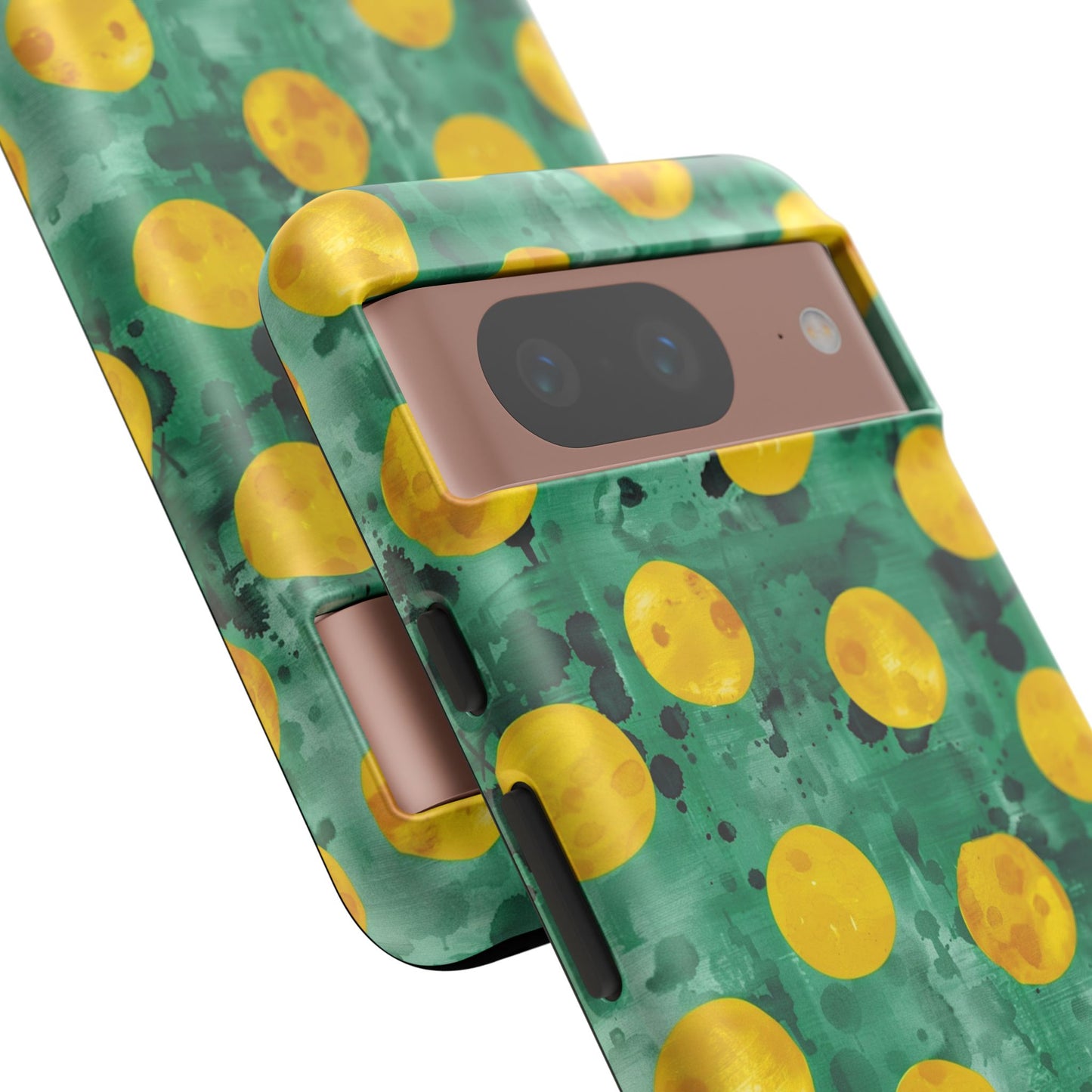 Tough Cases With a Green Color And Yellow ,A Perfect Gift For A Girl