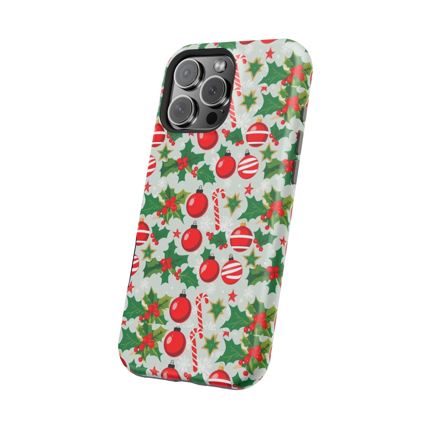 Festive Holiday Phone Case - Magnetic Impact-Resistant, Christmas Decor, Gift for Mom, Winter Vibes, Unique Phone Accessories