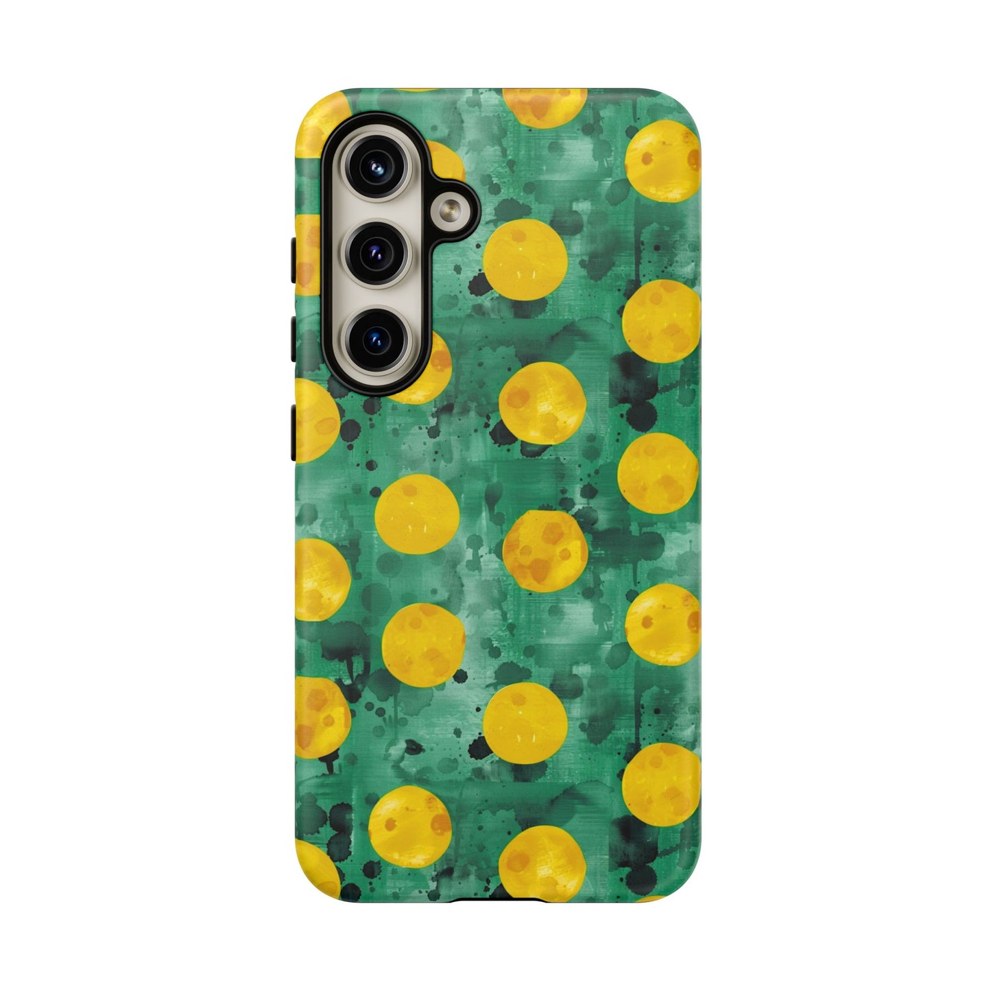 Tough Cases With a Green Color And Yellow ,A Perfect Gift For A Girl