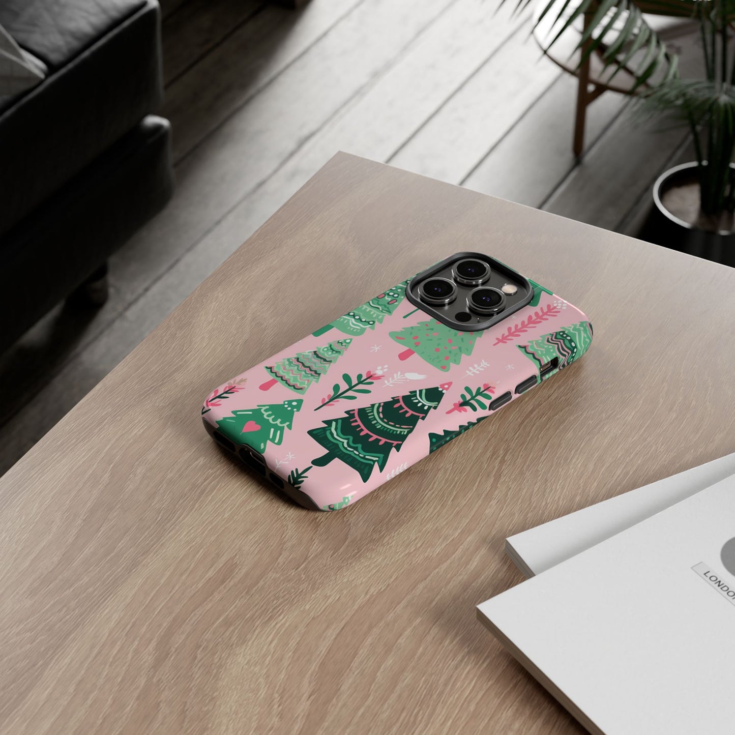 Christmas Tree Phone Case for your IPhone. A Perfect Gift For Her.