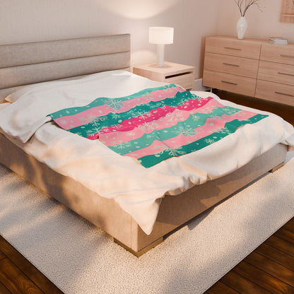Winter Wonderland Velveteen Plush Blanket