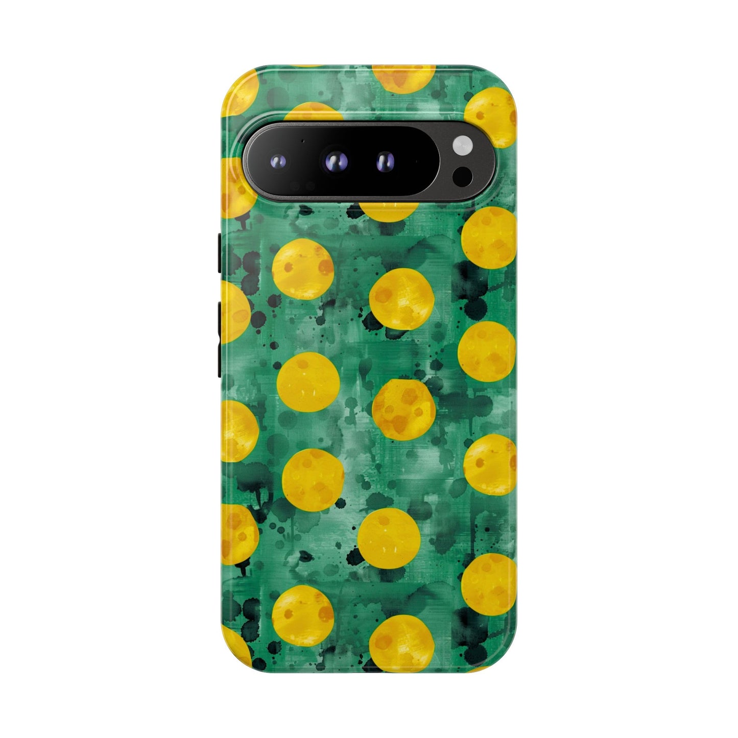 Tough Cases With a Green Color And Yellow ,A Perfect Gift For A Girl