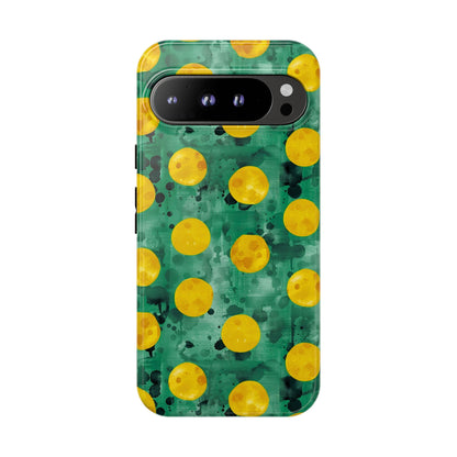 Tough Cases With a Green Color And Yellow ,A Perfect Gift For A Girl