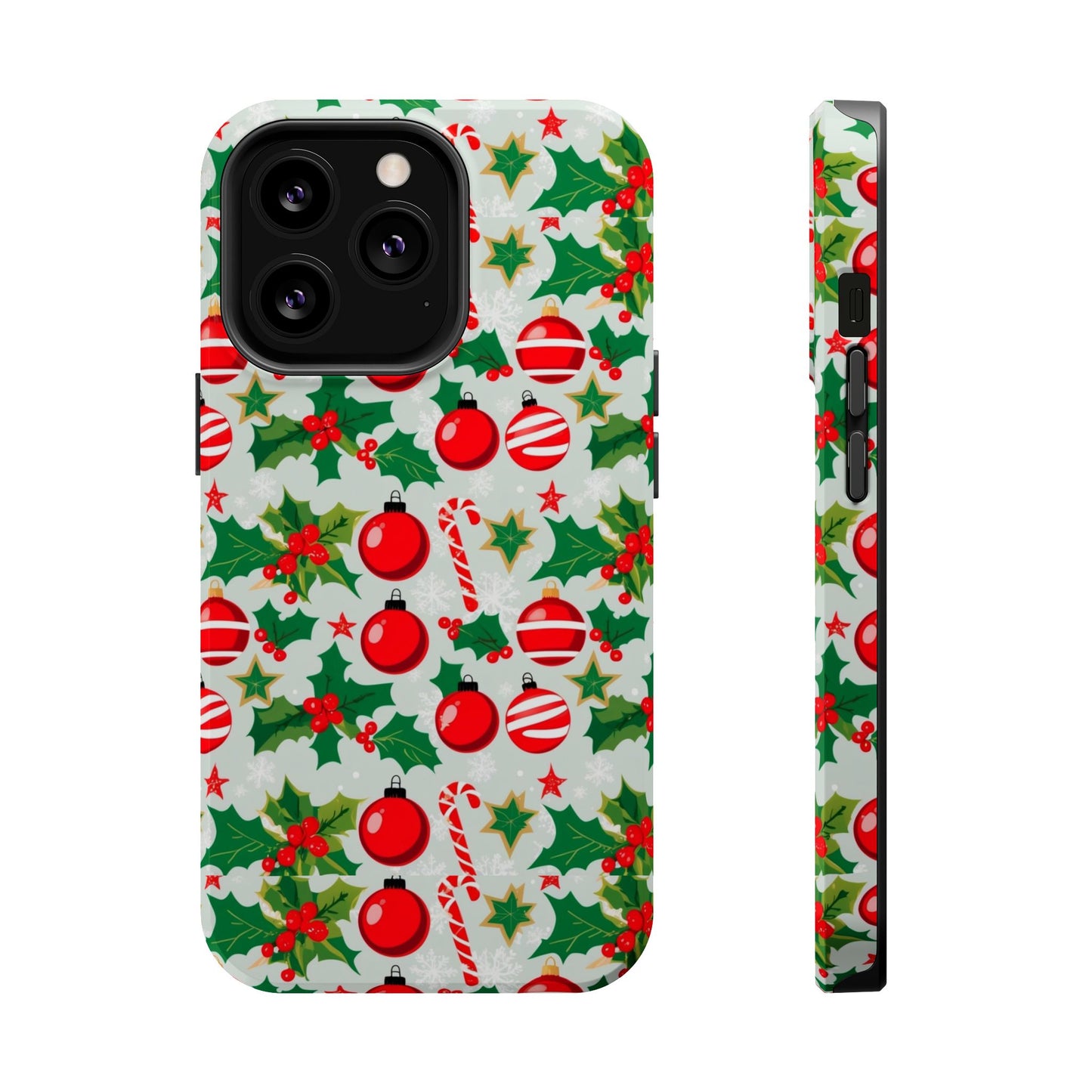Festive Holiday Phone Case - Magnetic Impact-Resistant, Christmas Decor, Gift for Mom, Winter Vibes, Unique Phone Accessories