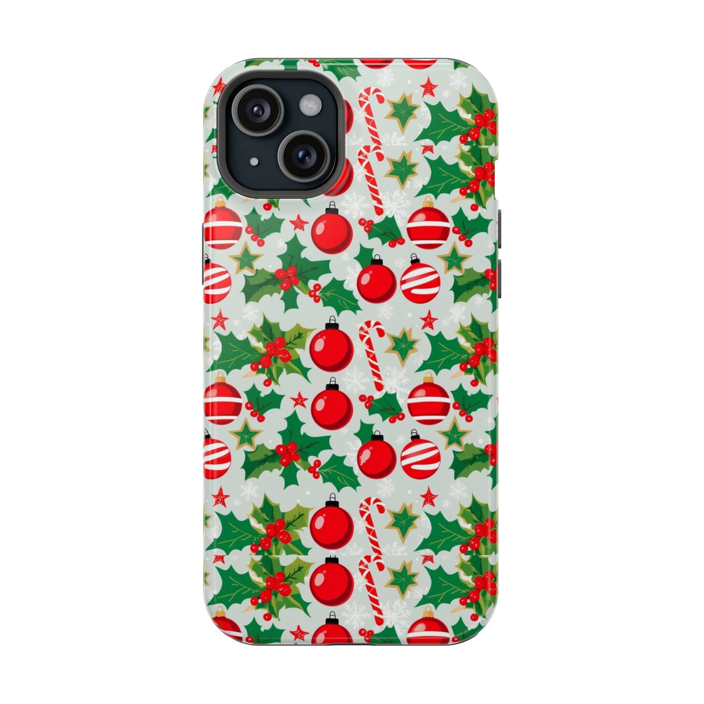Festive Holiday Phone Case - Magnetic Impact-Resistant, Christmas Decor, Gift for Mom, Winter Vibes, Unique Phone Accessories