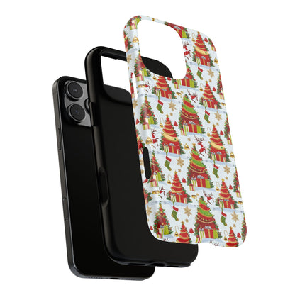 Festive Phone Case for Holiday Cheer, Christmas Gift, Phone Cover, Winter Decoration, Santa Claus Design