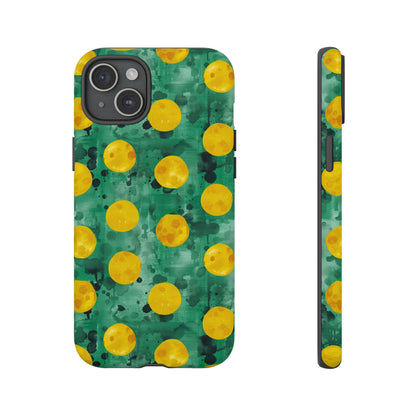 Tough Cases With a Green Color And Yellow ,A Perfect Gift For A Girl