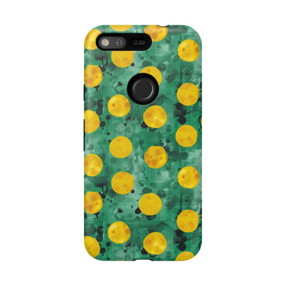 Tough Cases With a Green Color And Yellow ,A Perfect Gift For A Girl