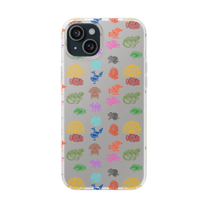 Colorful Animal Flexi Cases for Phones | Gift for Animal Lovers