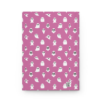 Cute Ghosts Hardcover Journal | Spooky Stationery | Halloween Gifts | Perfect for Diary, Note-taking, School Supplies, Journaling