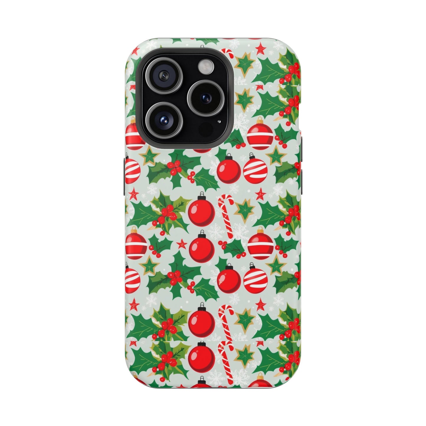 Festive Holiday Phone Case - Magnetic Impact-Resistant, Christmas Decor, Gift for Mom, Winter Vibes, Unique Phone Accessories