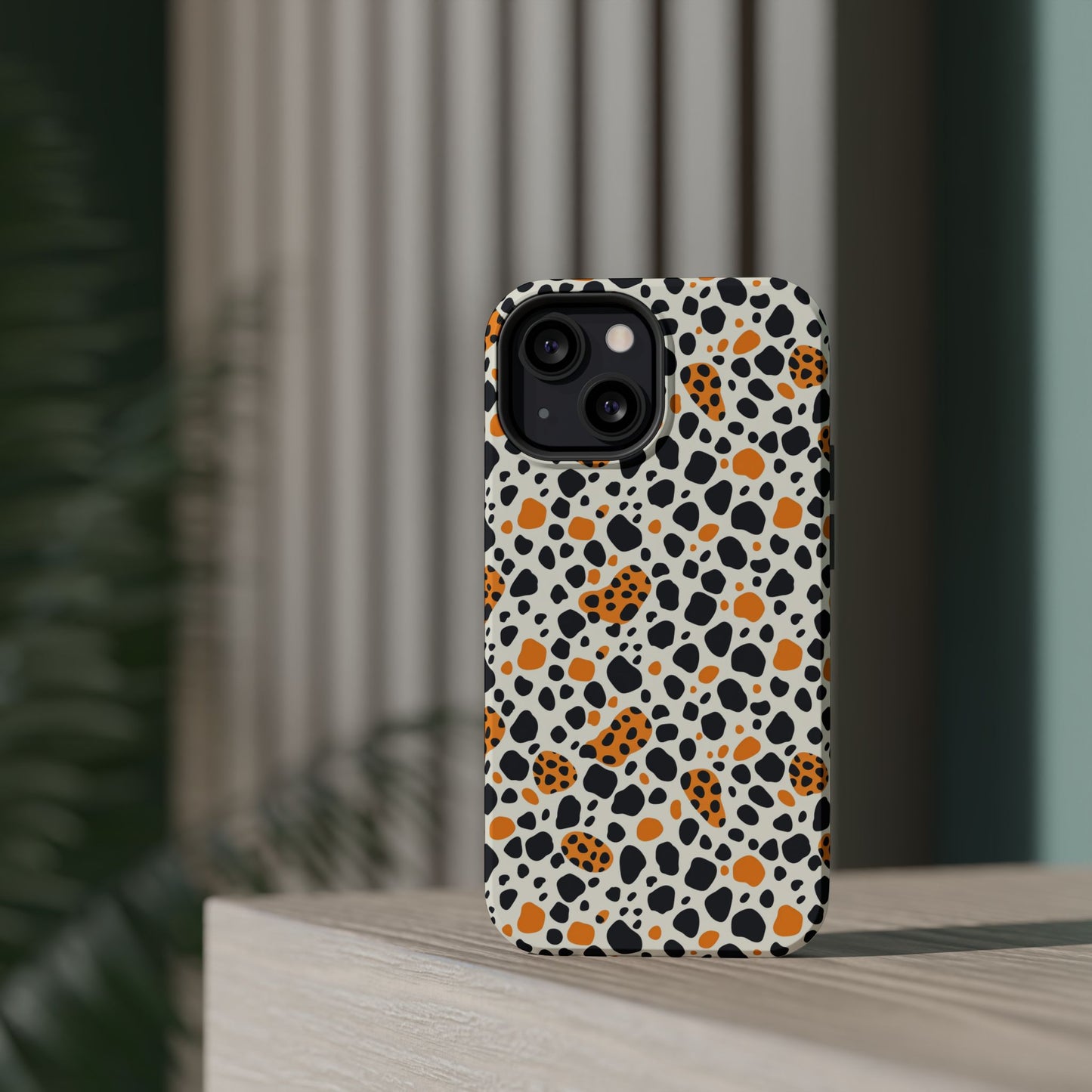 Leopard Spot Magnetic Impact-Resistant Phone Case