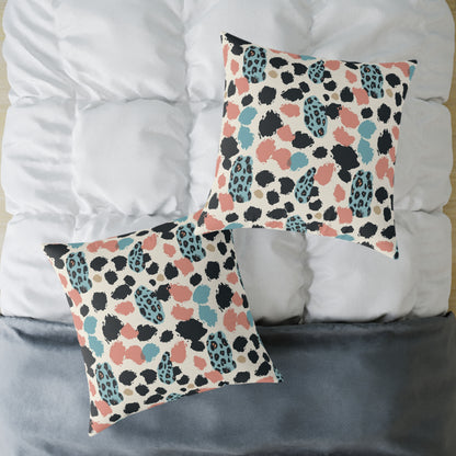 Square Poly Canvas Pillow