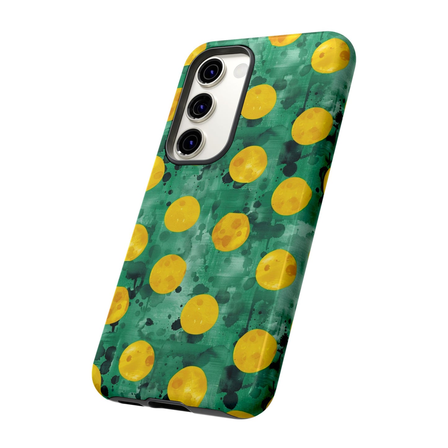 Tough Cases With a Green Color And Yellow ,A Perfect Gift For A Girl