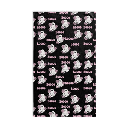 Cute Ghost Hand Towel - Perfect for Halloween Decor, Kitchen, Bath, Gifts, Spooky Vibes, Boo Design