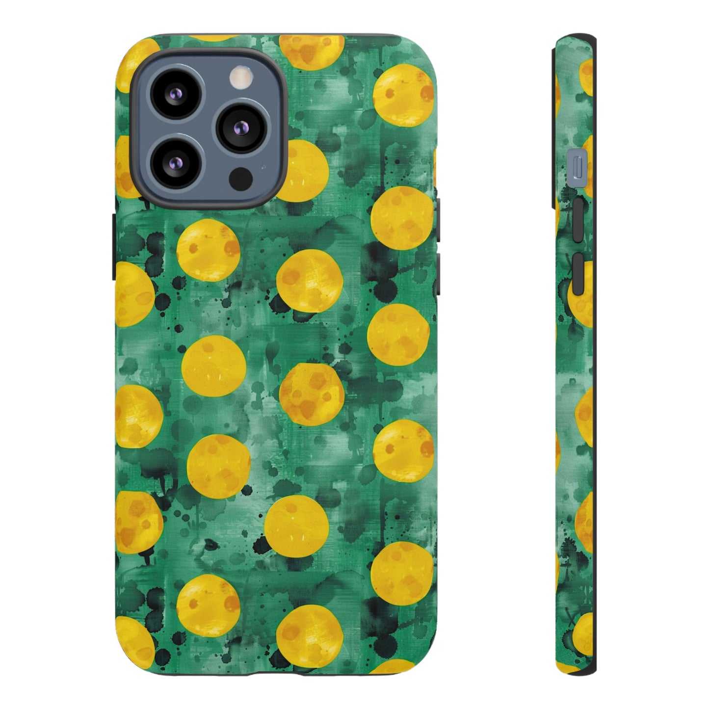 Tough Cases With a Green Color And Yellow ,A Perfect Gift For A Girl
