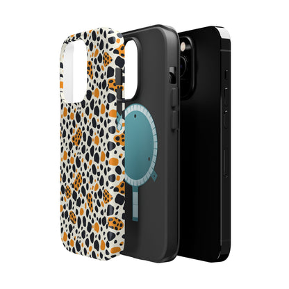 Leopard Spot Magnetic Impact-Resistant Phone Case