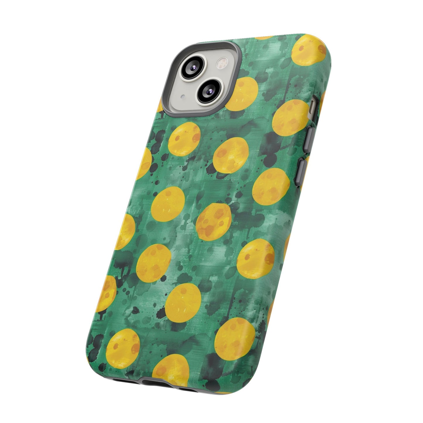 Tough Cases With a Green Color And Yellow ,A Perfect Gift For A Girl