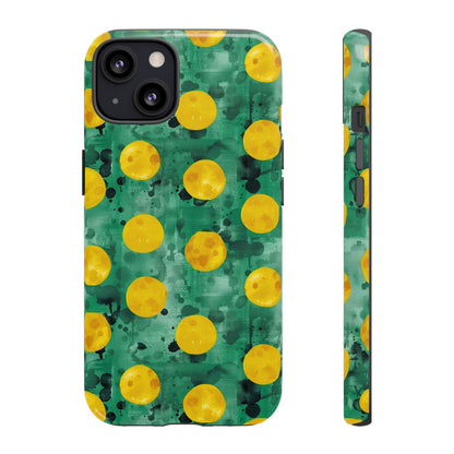 Tough Cases With a Green Color And Yellow ,A Perfect Gift For A Girl