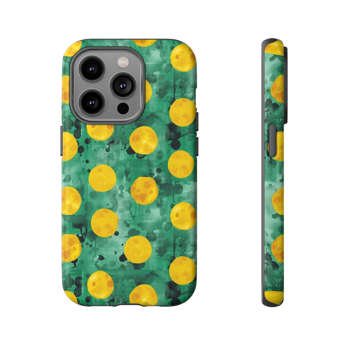 Tough Cases With a Green Color And Yellow ,A Perfect Gift For A Girl